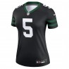 Garrett Wilson New York Jets Nike Alternate Legend Player Performance-Oberteil für Damen – Legacy Black