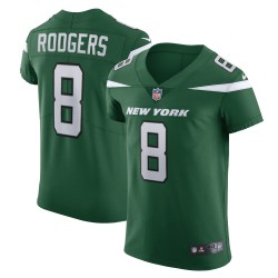 Aaron Rodgers New York Jets Nike Alternate Vapor F.U.S.E. Elite-Trikot – Gotham Green