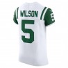 Garrett Wilson New York Jets Nike Classic Alternate Vapor F.U.S.E. Elite-Trikot – Weiß