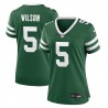 Garrett Wilson New York Jets Nike Damen-Spieltrikot – Legacy Green