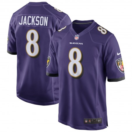 Lamar Jackson Baltimore Ravens Nike Spieltrikot – Lila