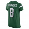 Aaron Rodgers New York Jets Nike Alternate Vapor F.U.S.E. Elite-Trikot – Gotham Green