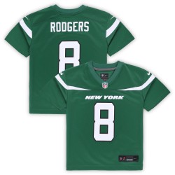 Aaron Rodgers New York Jets Nike Spieltrikot für Kleinkinder – Gotham Green