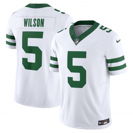 Garrett Wilson New York Jets Nike Vapor F.U.S.E. Limitiertes Trikot – Legacy White