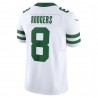 Aaron Rodgers New York Jets Nike Vapor F.U.S.E. Limitiertes Trikot – Legacy White