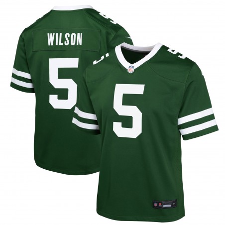 Garrett Wilson New York Jets Nike Jugend-Spieltrikot – Legacy Green