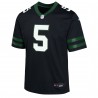 Garrett Wilson New York Jets Nike Alternate Game-Trikot für Jugendliche – Legacy Black