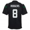 Aaron Rodgers New York Jets Nike Jugend-Spieltrikot – Schwarz