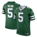 Garrett Wilson New York Jets Nike Legend Player Performance Top – Legacy Green