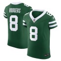 Aaron Rodgers New York Jets Nike Vapor F.U.S.E. Elite-Trikot – Gotham Green