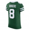 Aaron Rodgers New York Jets Nike Vapor F.U.S.E. Elite-Trikot – Gotham Green