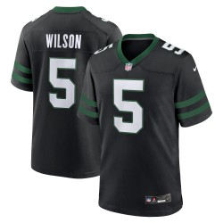 Garrett Wilson New York Jets Nike Alternative Game-Trikot – Legacy Black