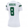 Aaron Rodgers New York Jets Nike Damen-Spielertrikot – Weiß