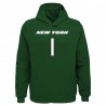 Ahmad Sauce Gardner New York Jets Youth Mainliner Spielername und Nummer Pullover Hoodie – Grün