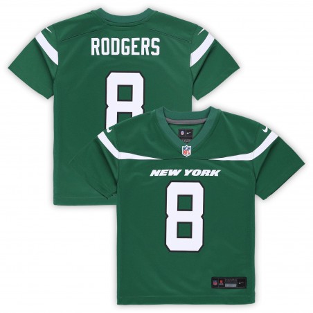 Aaron Rodgers New York Jets Nike Vorschul-Spieltrikot – Gotham Green