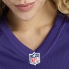 Zay Flowers Baltimore Ravens Nike Damen-Team-Spieltrikot – Lila