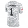 Soße Gardner New York Jets Nike 2024 Salute to Service Limited Jersey - Arctic Camo