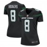 Aaron Rodgers New York Jets Nike Damen-Spielertrikot – Schwarz