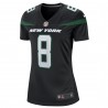 Aaron Rodgers New York Jets Nike Damen-Spielertrikot – Schwarz