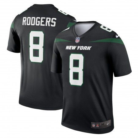 Aaron Rodgers New York Jets Nike Alternate Legend Player Performance-Oberteil – Schwarz