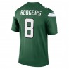 Aaron Rodgers New York Jets Nike Team Legend Player Performance Top – Gotham Green