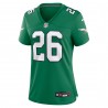 Saquon Barkley Philadelphia Eagles Nike Damen-Ausweichtrikot – Kelly Green