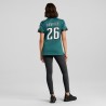 Saquon Barkley Philadelphia Eagles Nike Game Player-Trikot für Damen – Mitternachtsgrün