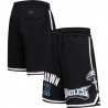 A.J. Braune Philadelphia Eagles Pro Standard-Shorts mit Spielernamen und Nummer – Schwarz