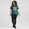 Saquon Barkley Philadelphia Eagles Nike Game Player-Trikot für Damen – Mitternachtsgrün