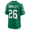 Saquon Barkley Philadelphia Eagles Nike Alternatives Spieltrikot – Kelly Green