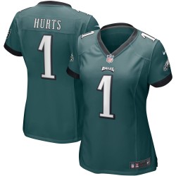 Jalen tut den Philadelphia Eagles weh. Nike Damen-Team-Spieltrikot – Mitternachtsgrün