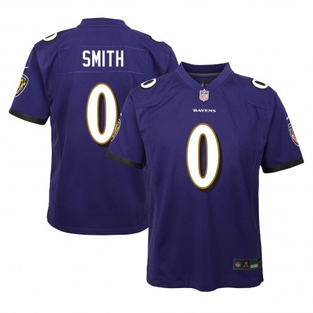 Roquan Smith Baltimore Ravens Nike Jugend-Teamspieler-Spieltrikot – Lila