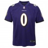 Roquan Smith Baltimore Ravens Nike Jugend-Teamspieler-Spieltrikot – Lila