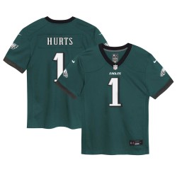 Jalen verletzt die Philadelphia Eagles. Nike Preschool-Spieltrikot – Mitternachtsgrün