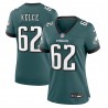 Jason Kelce Philadelphia Eagles Nike Damen-Team-Spieltrikot – Mitternachtsgrün