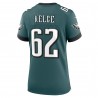 Jason Kelce Philadelphia Eagles Nike Damen-Team-Spieltrikot – Mitternachtsgrün