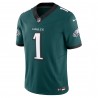 Jalen verletzt Philadelphia Eagles Nike Vapor F.U.S.E. Limitiertes Trikot – Mitternachtsgrün