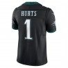 Jalen verletzt Philadelphia Eagles Nike Alternate Vapor F.U.S.E. Limitiertes Trikot – Schwarz