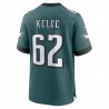 Jason Kelce Philadelphia Eagles Nike Team Game-Trikot – Mitternachtsgrün