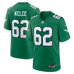 Jason Kelce Philadelphia Eagles Nike Alternate Game Player-Trikot – Kelly Green