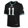 A.J. Braunes Philadelphia Eagles Nike Jugend-Spieltrikot – Schwarz