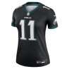 A.J. Braunes Nike Alternate Legend Player Performance-Oberteil der Philadelphia Eagles für Damen – Schwarz