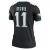 A.J. Braunes Nike Alternate Legend Player Performance-Oberteil der Philadelphia Eagles für Damen – Schwarz