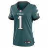 Jalen tut den Philadelphia Eagles weh. Nike Damen-Team-Spieltrikot – Mitternachtsgrün