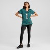 Jalen tut den Philadelphia Eagles weh. Nike Damen-Team-Spieltrikot – Mitternachtsgrün