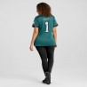 Jalen tut den Philadelphia Eagles weh. Nike Damen-Team-Spieltrikot – Mitternachtsgrün