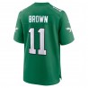 A.J. Braunes Philadelphia Eagles Nike Alternate Game Player-Trikot – Kelly Green