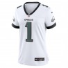 Jalen verletzt Philadelphia Eagles Nike Damen-Spieltrikot – Weiß