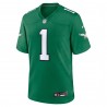 Jalen verletzt Philadelphia Eagles Nike Jugend-Spieltrikot – Kelly Green