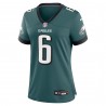 DeVonta Smith Philadelphia Eagles Nike Damen-Team-Spieltrikot – Mitternachtsgrün